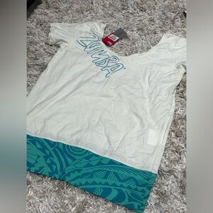 Zumba Surf Side Sexy Back Top Size Small NEW